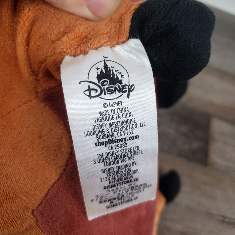 Pumbaa The Lion King Disney Store Exclusive Large Plush With Grub Bugs - Picture 11 of 13